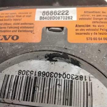 Recambio de airbag delantero izquierdo para volvo s60 berlina d5 referencia OEM IAM 8686222 B6408D0870262 