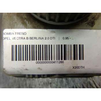 Recambio de bomba freno para opel vectra b berlina 2.0 dti referencia OEM IAM   