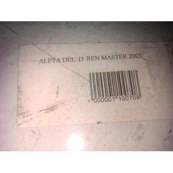 Recambio de aleta delantera derecha para renault master 2.5 diesel referencia OEM IAM   100708