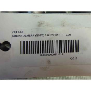 Recambio de culata para nissan almera (n16/e) 1.8 16v cat referencia OEM IAM   