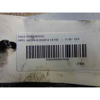 Recambio de caja termostato para opel astra g coupé 1.8 16v referencia OEM IAM   