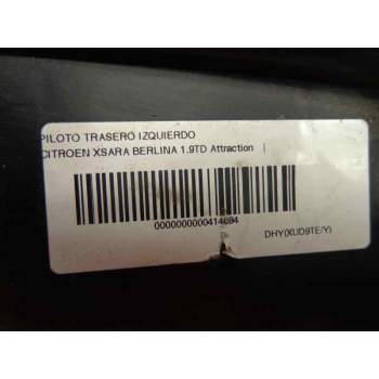 Recambio de piloto trasero izquierdo para citroën xsara berlina 1.9 turbodiesel referencia OEM IAM   