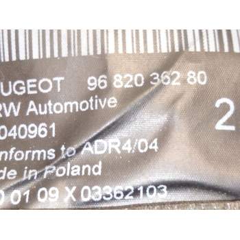 Recambio de cinturon seguridad trasero izquierdo para peugeot 3008 i monospace (0u_) 1.6 hdi referencia OEM IAM 9682036280  
