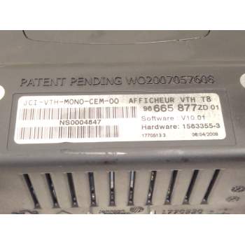Recambio de modulo electronico para peugeot 3008 i monospace (0u_) 1.6 hdi referencia OEM IAM 96665877  