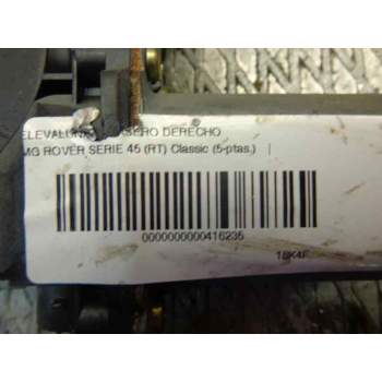 Recambio de elevalunas trasero derecho para mg serie 45 (rt) classic (5-ptas.) referencia OEM IAM CVH101080  
