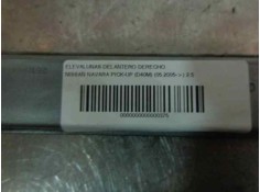 Recambio de elevalunas delantero derecho para nissan navara pick-up (d40m) 2.5 dci diesel cat referencia OEM IAM   100059 2