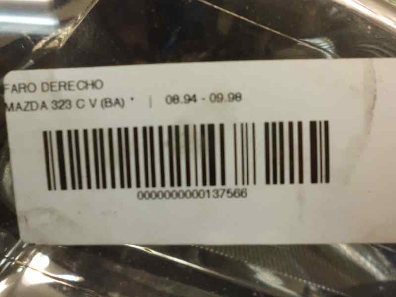 Recambio de faro derecho para mazda 323 berlina c/f/p/s (ba) 2.0 diesel referencia OEM IAM   