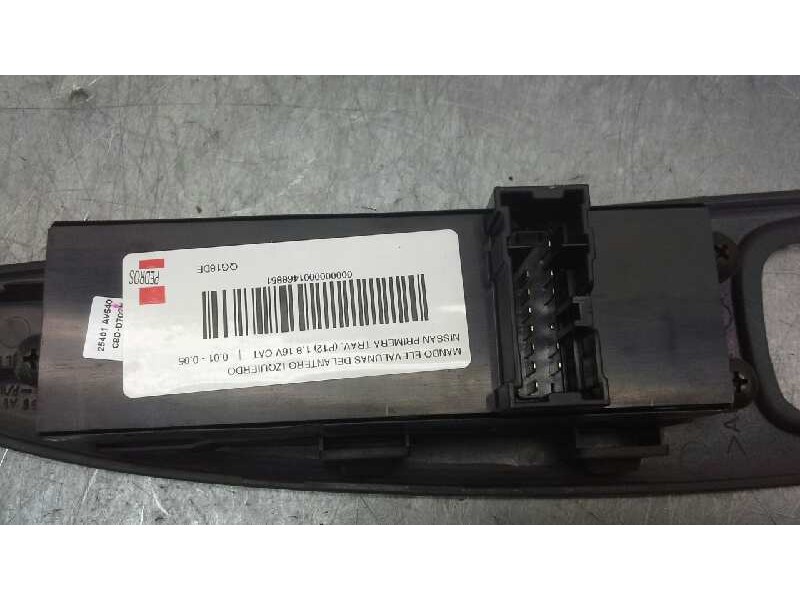 Recambio de mando elevalunas delantero izquierdo para nissan primera trav. (p12) 1.8 16v cat referencia OEM IAM   