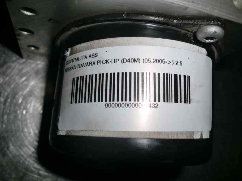 Recambio de centralita abs para nissan navara pick-up (d40m) 2.5 dci diesel cat referencia OEM IAM   100074