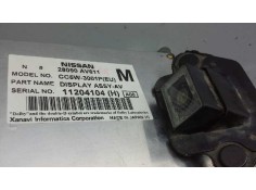 Recambio de pantalla multifuncion para nissan primera trav. (p12) 1.8 16v cat referencia OEM IAM 28090AV611   2