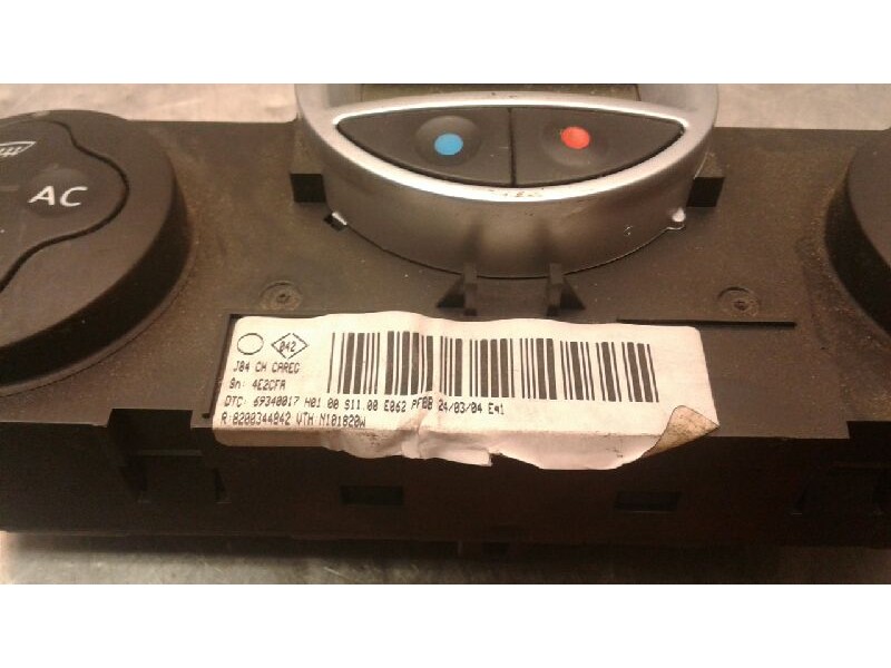 Recambio de mando climatizador para renault scenic ii 2.0 referencia OEM IAM 69340017  