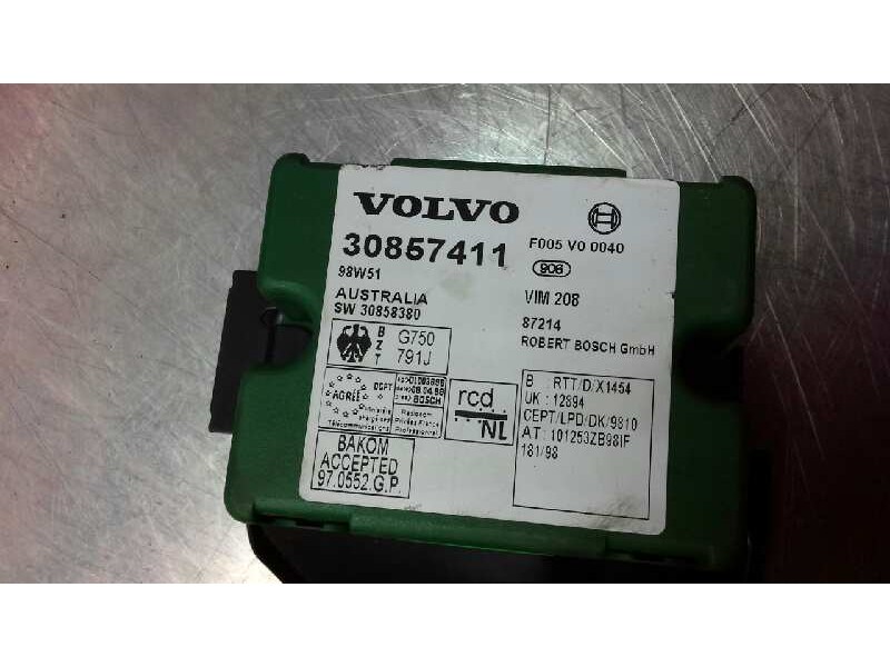 Recambio de centralita motor uce para volvo s40 berlina 1.8i referencia OEM IAM  152 