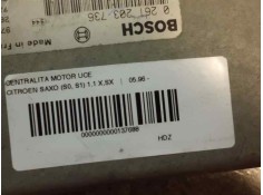 Recambio de centralita motor uce para citroen saxo 1.1 referencia OEM IAM  304  2