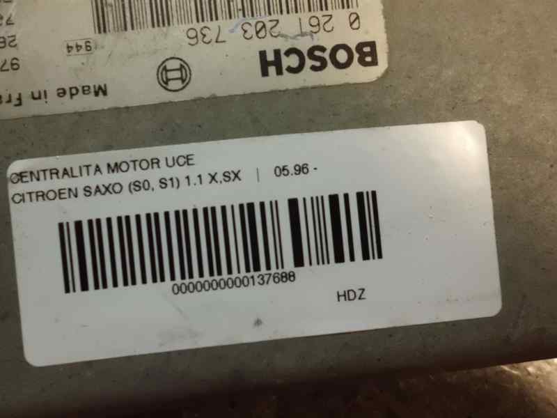 Recambio de centralita motor uce para citroen saxo 1.1 referencia OEM IAM  304 