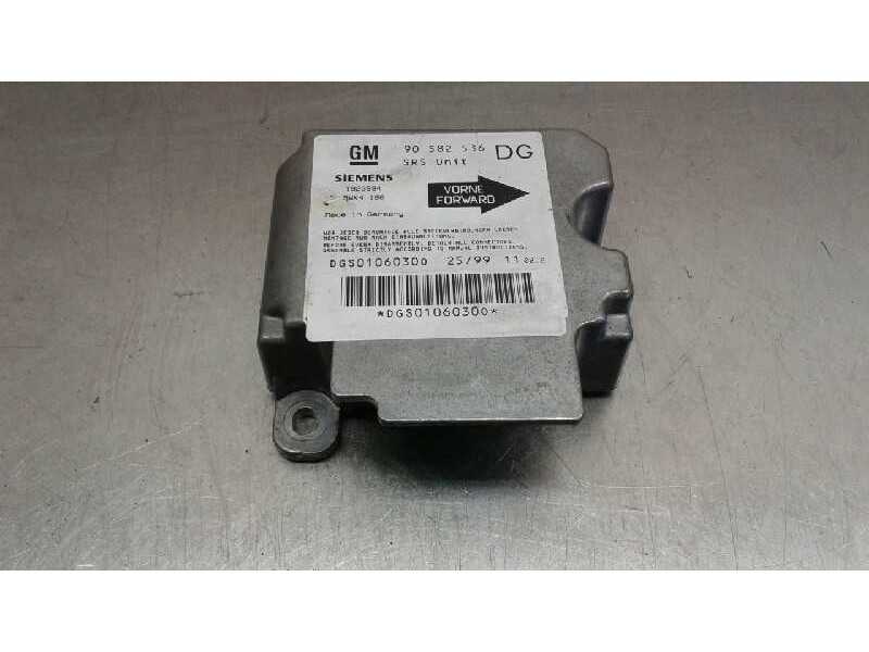 Recambio de centralita airbag para opel zafira a elegance referencia OEM IAM 90582536  
