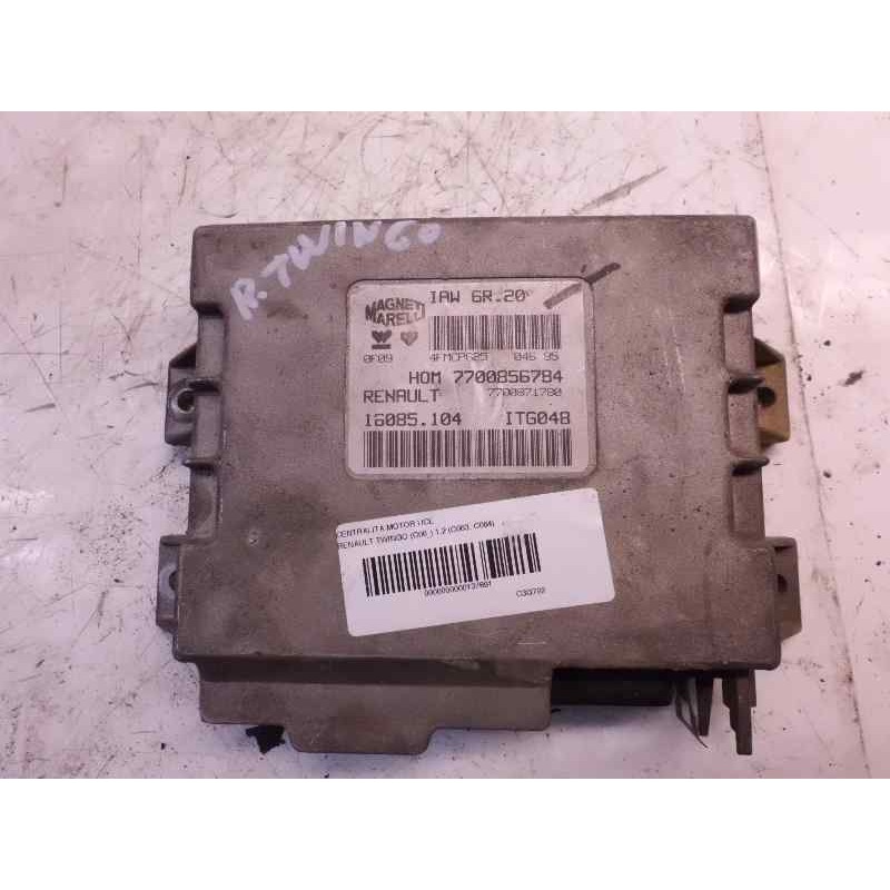 Recambio de centralita motor uce para renault twingo (co6) 1.3 cat referencia OEM IAM HOM7700856784 7700871780 IAWGR.20