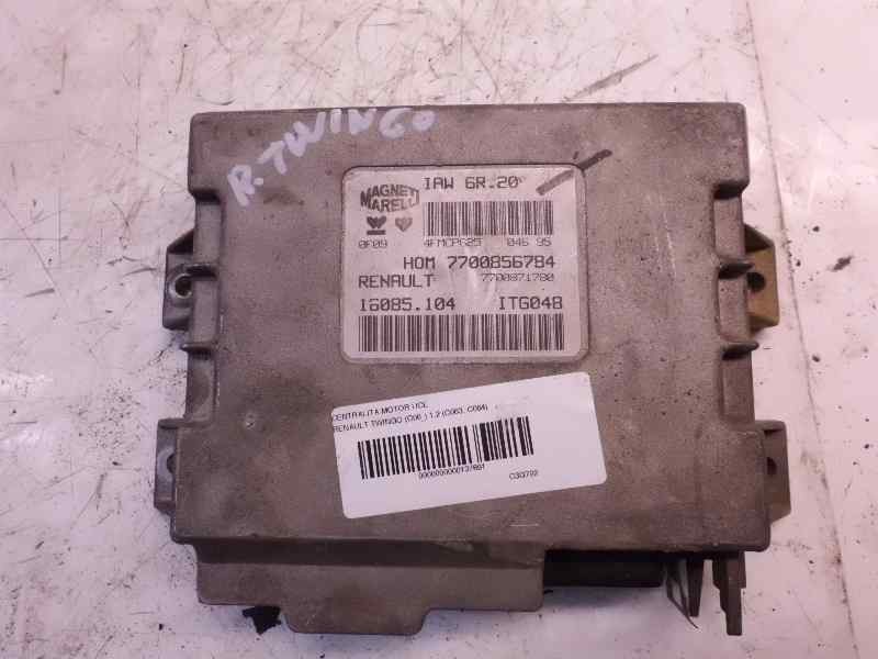Recambio de centralita motor uce para renault twingo (co6) 1.3 cat referencia OEM IAM HOM7700856784 7700871780 IAWGR.20