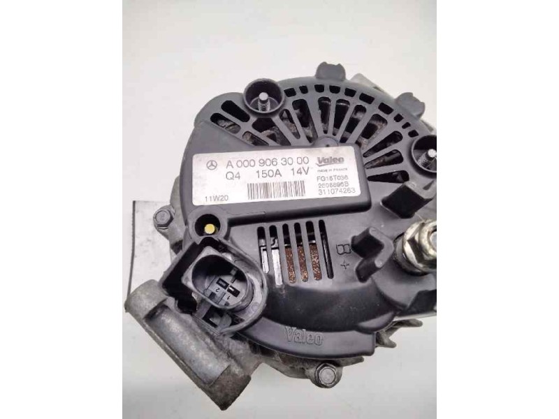 Recambio de alternador para mercedes clase c (w204) lim. 1.8 cgi cat referencia OEM IAM VALEOFG15T036 2608896B 311074263 A 000 9