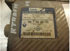 Recambio de centralita motor uce para renault trafic (desde 5.89) 1.9 diesel referencia OEM IAM 7700300753   2
