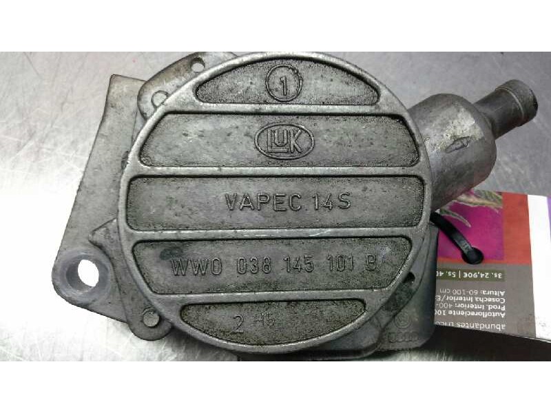 Recambio de depresor freno / bomba vacio para seat cordoba berlina (6k2) 1.9 tdi referencia OEM IAM   
