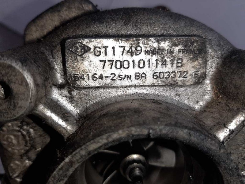 Recambio de turbocompresor para renault espace /grand espace (je0) 2.2 dtespace 2001 (je0e/h) referencia OEM IAM GT1749  
