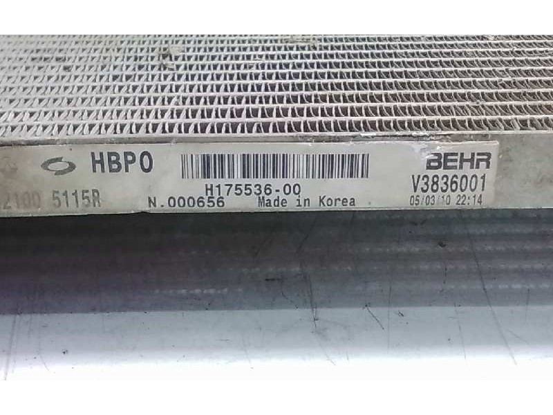 Recambio de condensador / radiador aire acondicionado para renault koleos bose edition referencia OEM IAM H17553600  