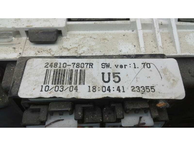 Recambio de cuadro instrumentos para renault koleos bose edition referencia OEM IAM 248107807R  