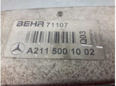 Recambio de intercooler para mercedes clase e (w211) berlina e 220 cdi (211.006) referencia OEM IAM A2115001002 71107  2
