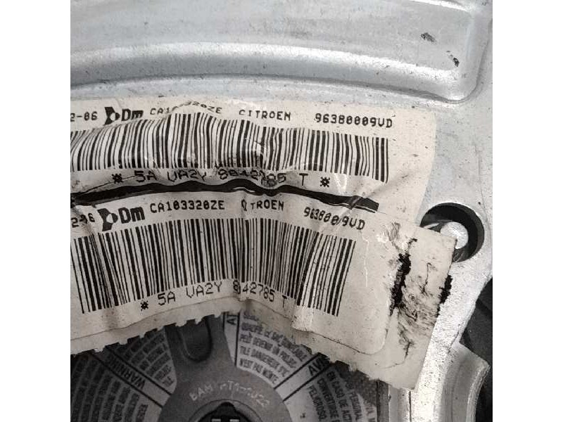 Recambio de airbag delantero izquierdo para citroen c2 1.1 referencia OEM IAM 96380009VD  