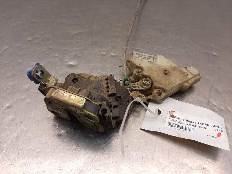 Recambio de cerradura puerta delantera derecha para nissan almera (n16/e) acenta referencia OEM IAM 80502BM660  