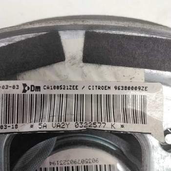 Recambio de airbag delantero izquierdo para citroën c3 hdi 70 collection referencia OEM IAM 96380009ZE  