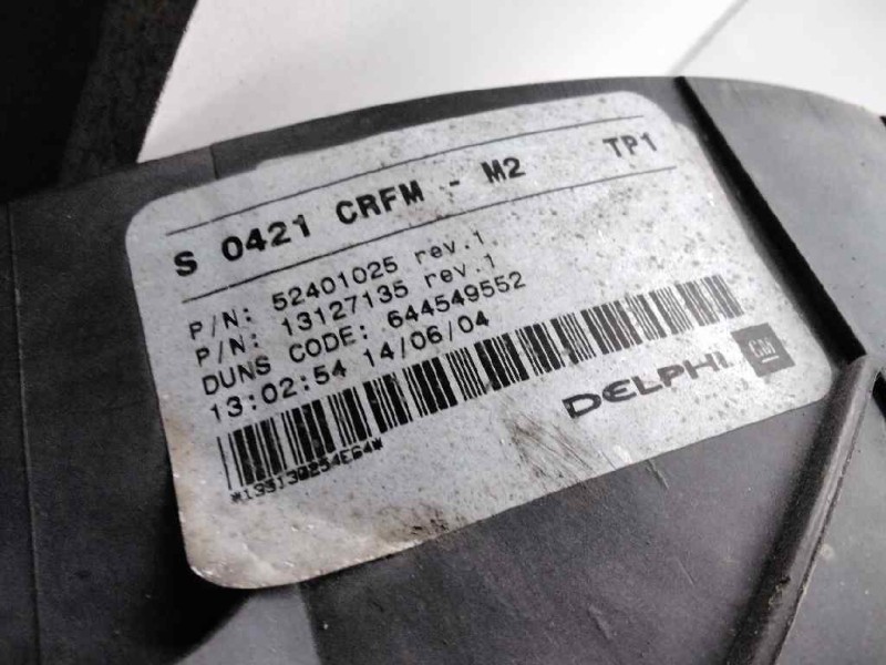Recambio de electroventilador para opel meriva 1.6 cat (z 16 se / l55) referencia OEM IAM 644549552  
