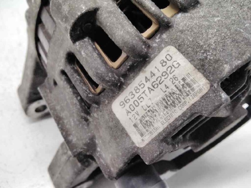 Recambio de alternador para peugeot 1007 sport referencia OEM IAM 9638544180 A005TA6292G 12V