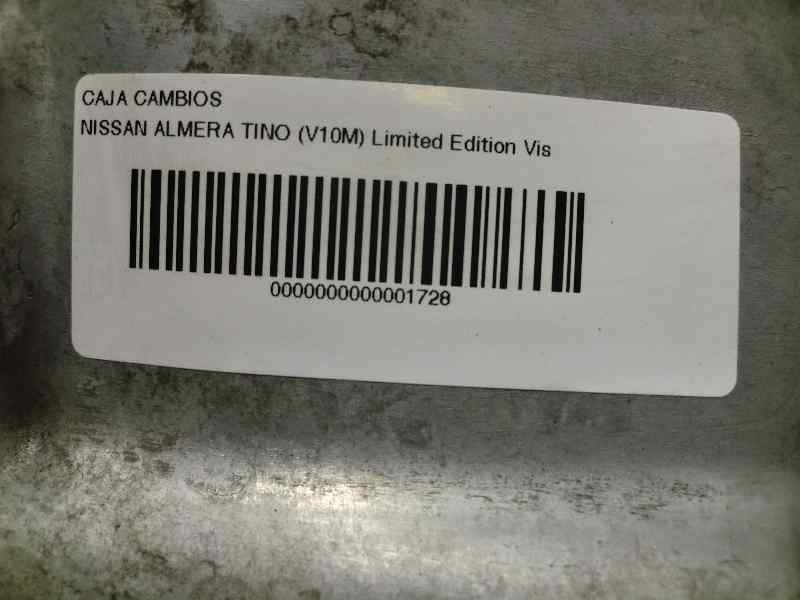 Recambio de caja cambios para nissan almera tino (v10m) 2.2 dci diesel cat referencia OEM IAM 3AX70VS  
