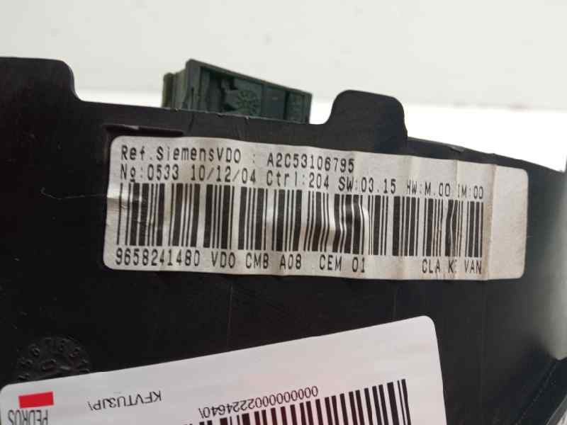 Recambio de cuadro instrumentos para peugeot 1007 sport referencia OEM IAM A2C53045317  