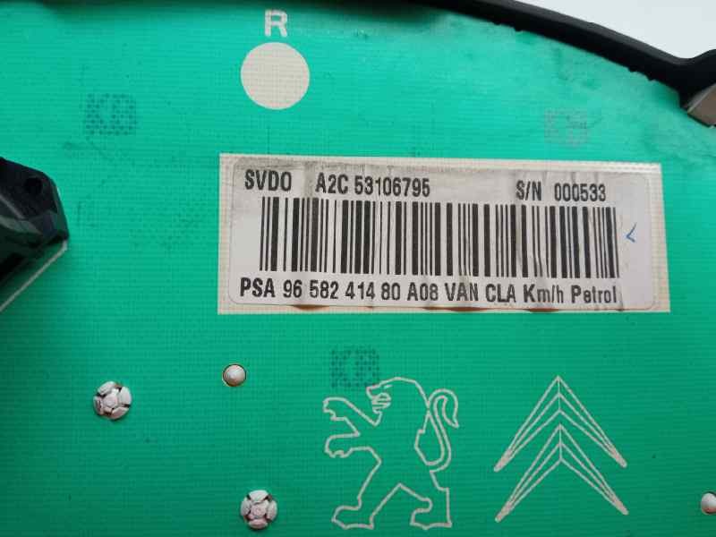 Recambio de cuadro instrumentos para peugeot 1007 sport referencia OEM IAM A2C53045317  