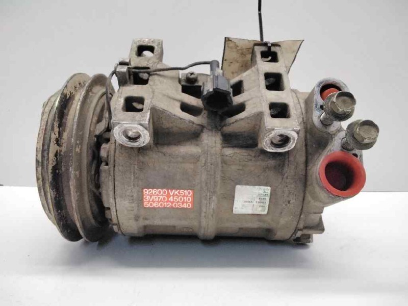 Recambio de compresor aire acondicionado para nissan pick-up (d22) cabina doble challenge 4x4 referencia OEM IAM 92600VK510  