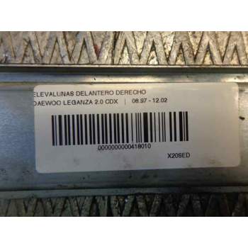 Recambio de elevalunas delantero derecho para daewoo leganza 2.0 cdx referencia OEM IAM   
