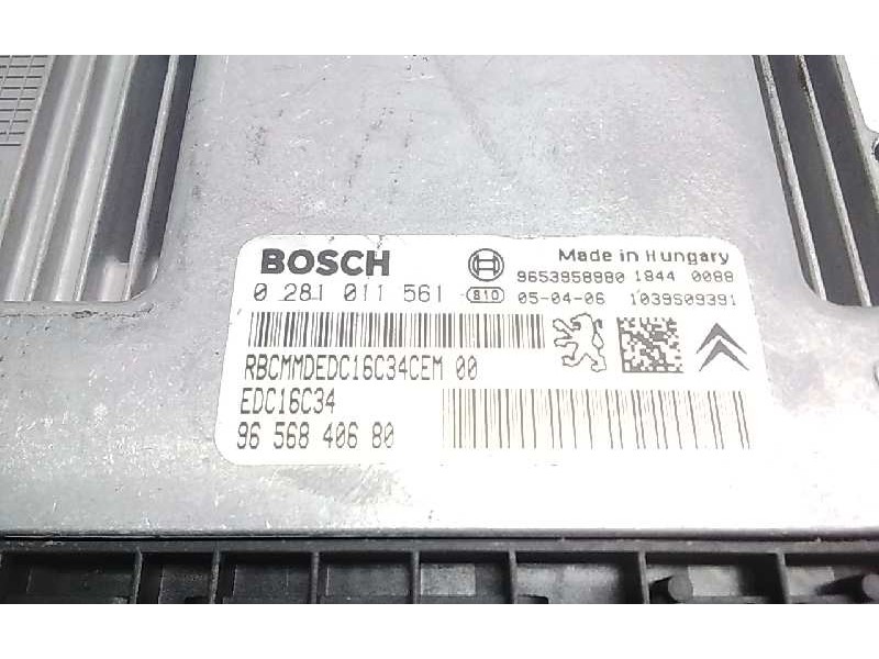 Recambio de centralita motor uce para citroen c5 berlina 1.6 hdi cat (9hy / dv6ted4) referencia OEM IAM 9656840680 0281011561 