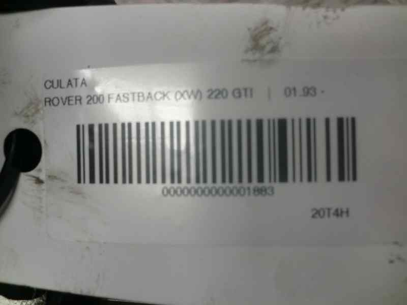 Recambio de culata para mg rover serie 200 (rf) 2.0 turbodiesel referencia OEM IAM LDF105520  101380