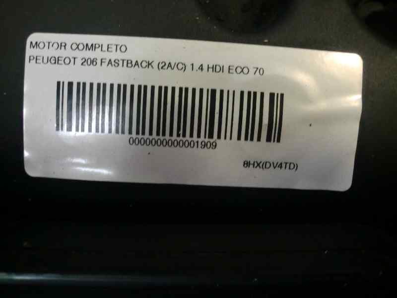 Recambio de motor completo para peugeot 206 berlina 1.4 hdi referencia OEM IAM 8HX  