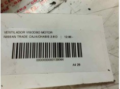 Recambio de ventilador viscoso motor para nissan trade 100 3.0 turbodiesel referencia OEM IAM    2