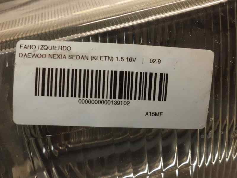 Recambio de faro izquierdo para daewoo nexia acro referencia OEM IAM   