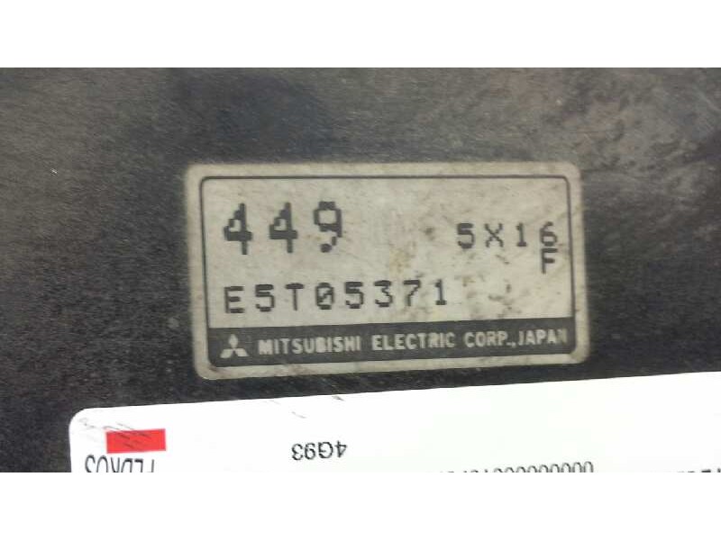 Recambio de caudalimetro para mitsubishi carisma berlina 5 (da0)1995) 1800 glx referencia OEM IAM MD172449 E5T05371 