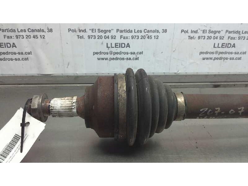 Recambio de transmision delantera izquierda para peugeot 207 1.6 hdi fap cat (9hz / dv6ted4) referencia OEM IAM 3272LA  