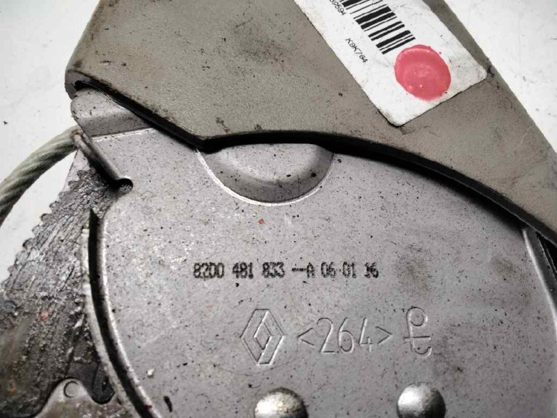 Recambio de palanca freno de mano para renault clio iii 1.5 dci diesel referencia OEM IAM 8200481833  