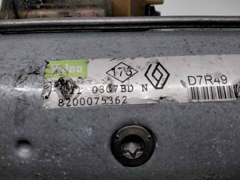 Recambio de motor arranque para renault laguna ii (bg0) 1.9 dci diesel referencia OEM IAM 8200075362 110307BDN 101794