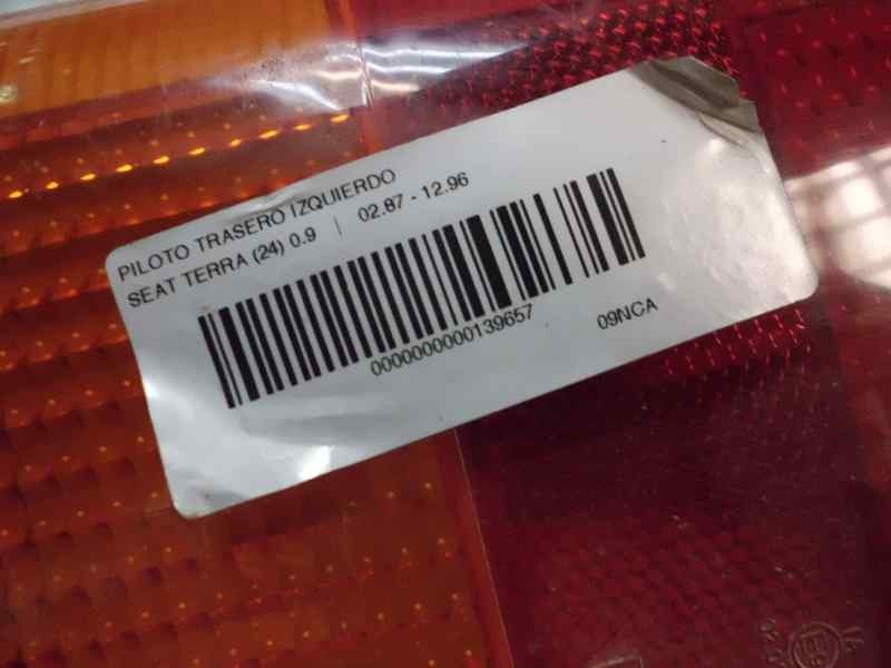 Recambio de piloto trasero izquierdo para seat terra 0.9 referencia OEM IAM   