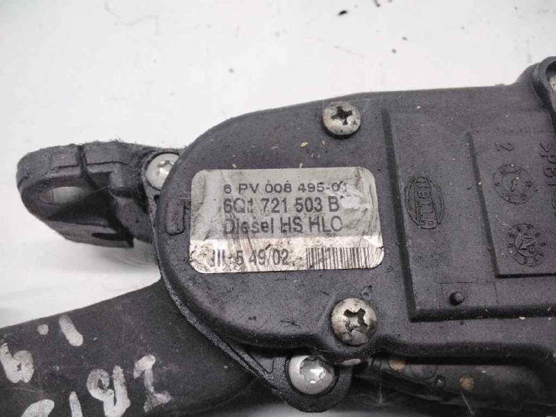 Recambio de pedal acelerador para seat ibiza (6l1) referencia OEM IAM 6Q1721503B  101879