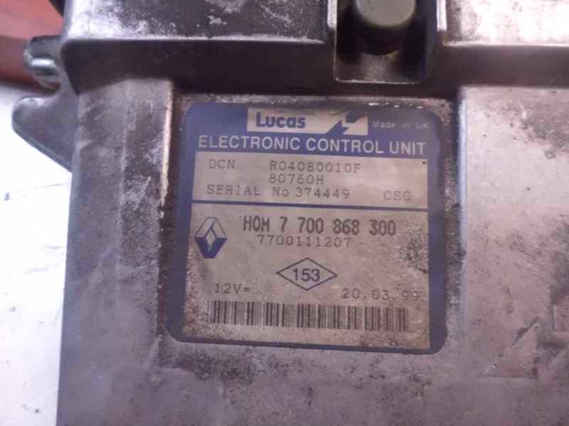 Recambio de centralita motor uce para renault kangoo (f/kc0) referencia OEM IAM 7700868300 235 